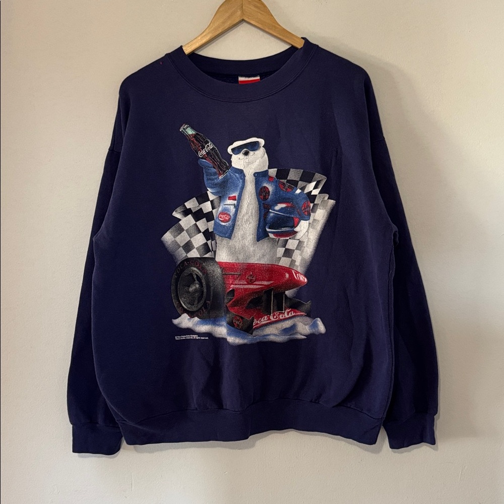Vintage Coca Cola Polar Bear Crewneck / 90s